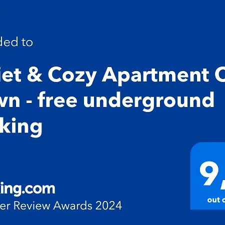 Lejlighed Quiet & Cozy Old Town - Free Underground Parking